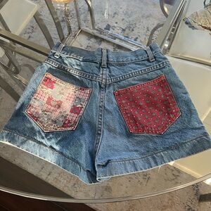 SOLD 1960's VINTAGE Patchwork Shorts by Nikki Lee